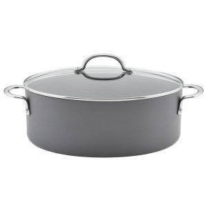 8-Quart Professional Nonstick Oval Hard Anodized Stockpot