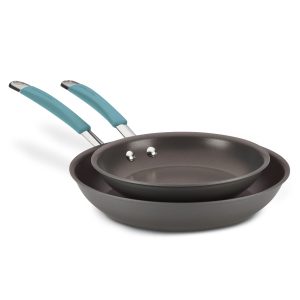 9.25 and 11.5 Cucina Hard Anodized Nonstick Frying Pan Set